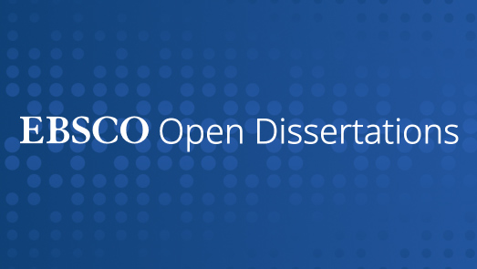 american doctoral dissertations (ebsco)